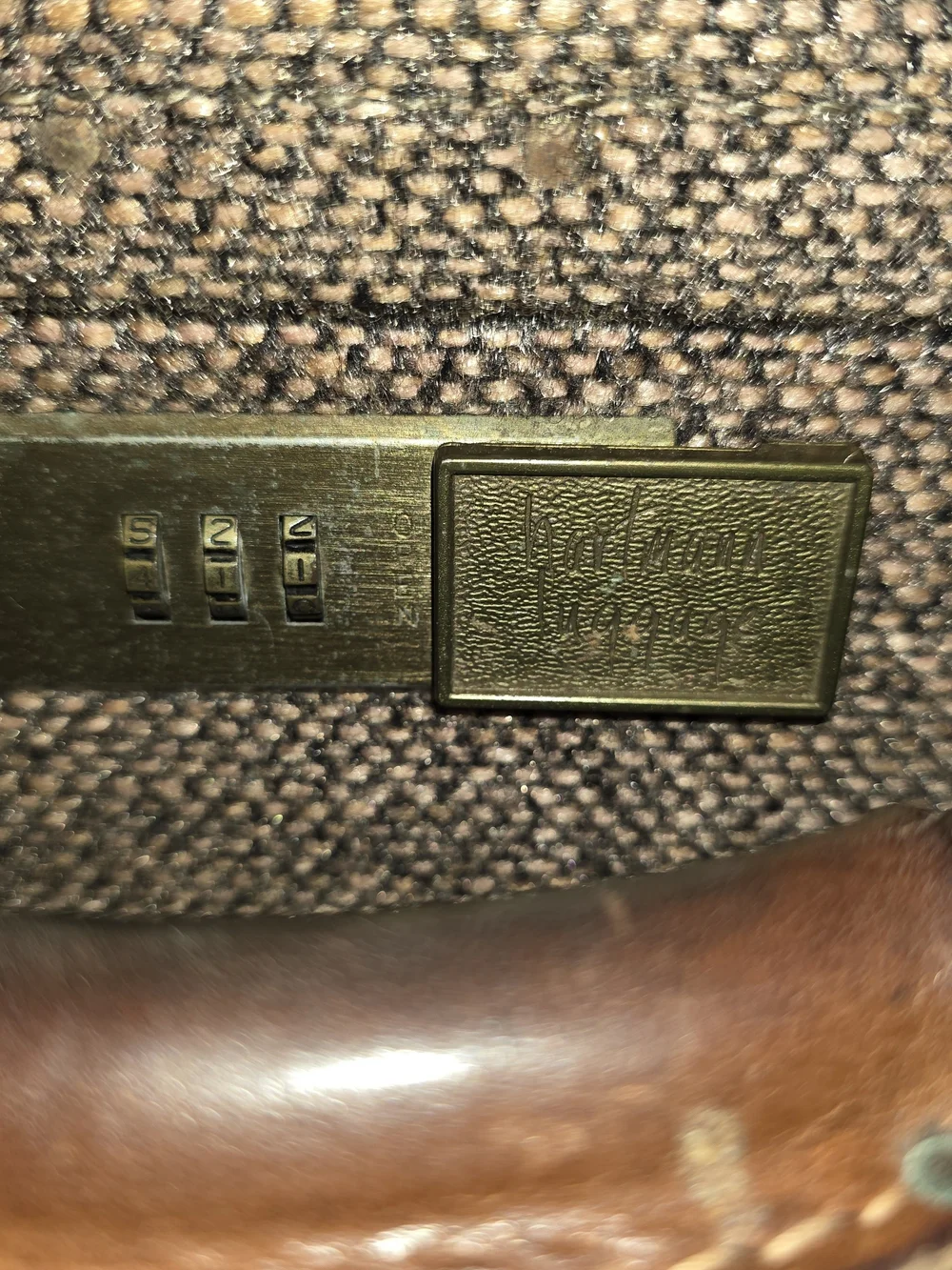 Hartmann Luggage Luxury Vintage Antique Tweed Collection 26
